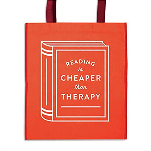 Boekentas Reading is cheaper than therapy