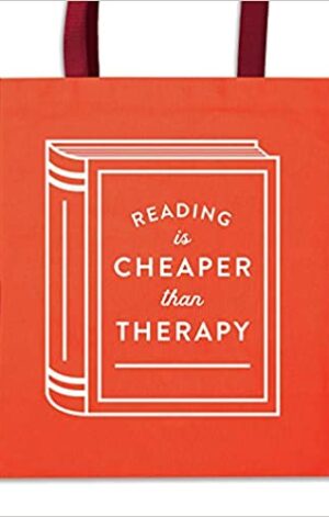 Boekentas Reading is cheaper than therapy