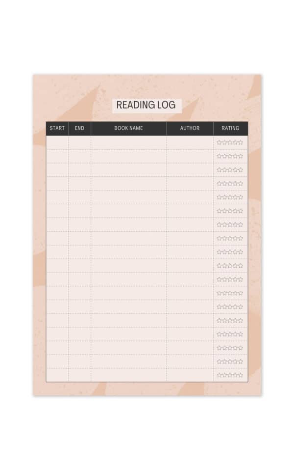 Notepad - Reading log 2