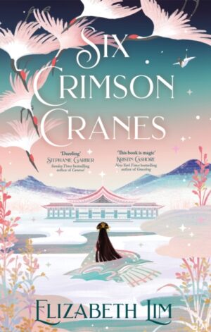 six crimson cranes