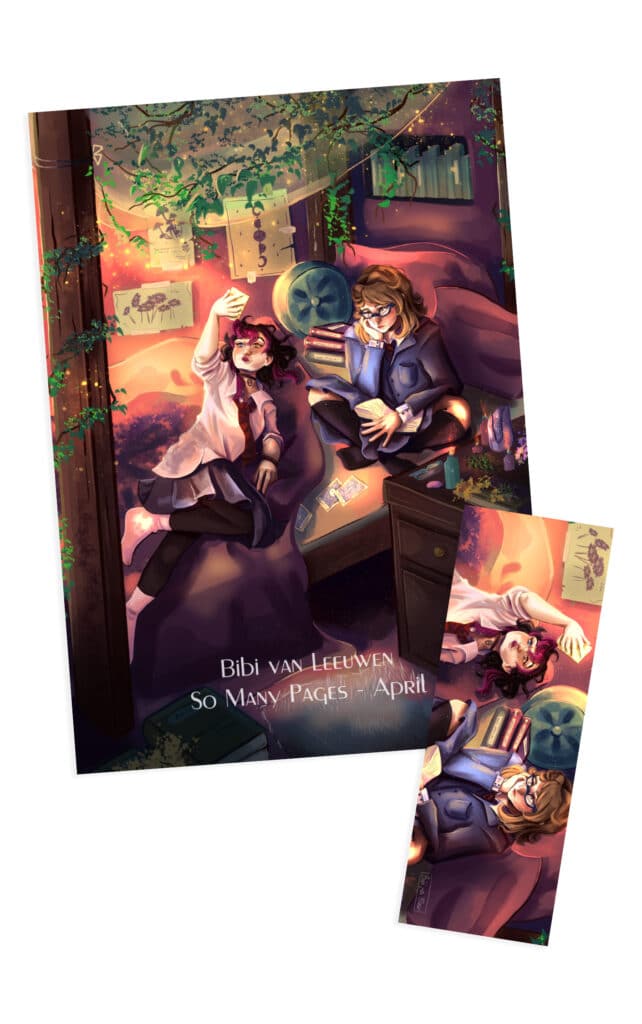 Artprint + boekenlegger VVV&S
