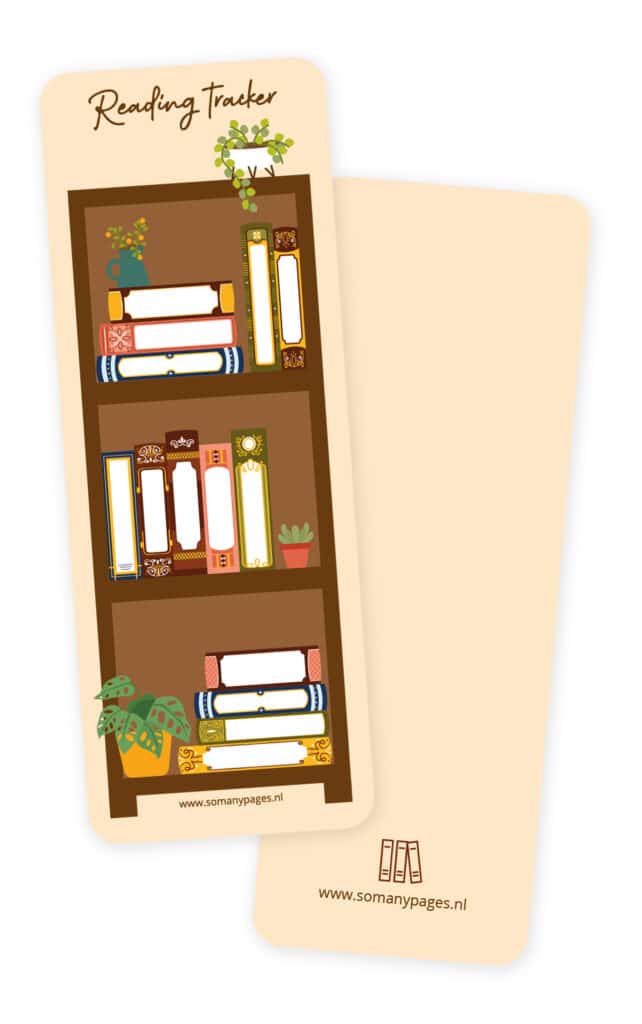 Reading tracker bookmark 1