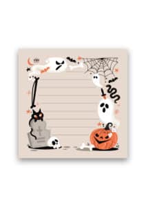 Productfoto Halloween notepad