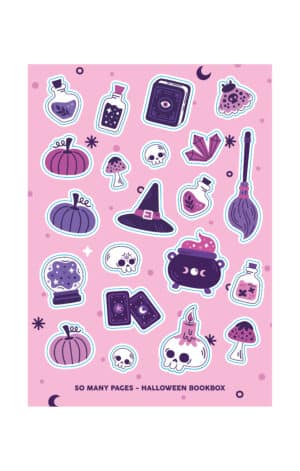 Productfoto Halloween stickervel