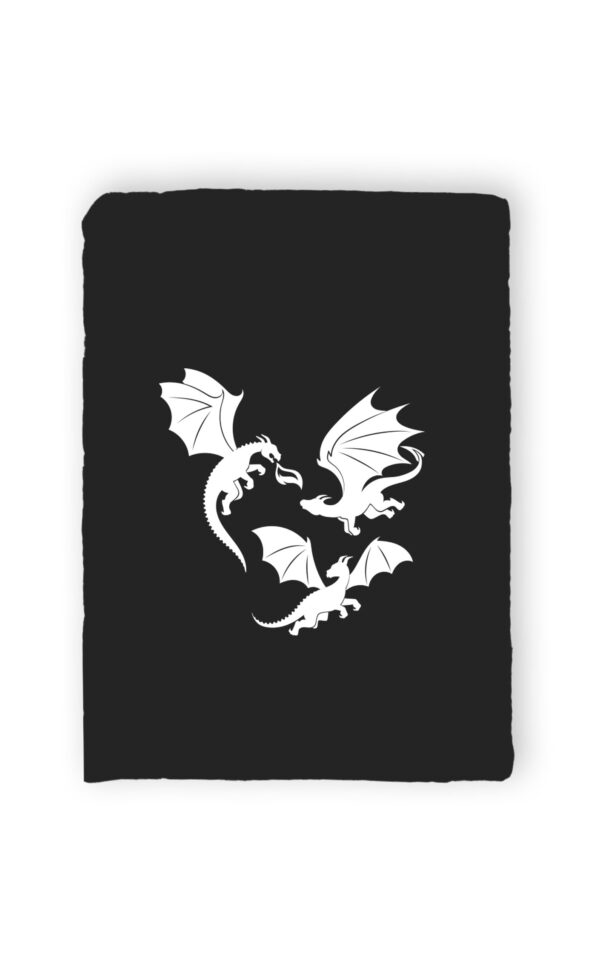 Booksleeve 'Dragons zwart' - Afbeelding 2