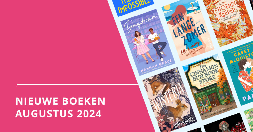 Nieuwe boeken augustus 2024