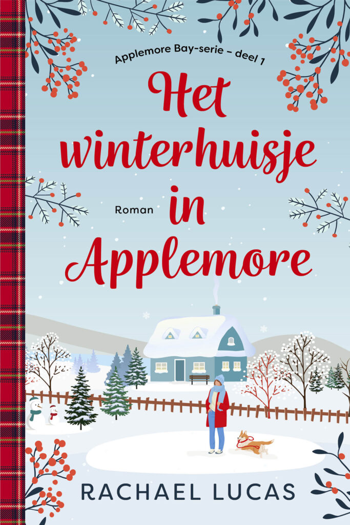 Het winter huisje in