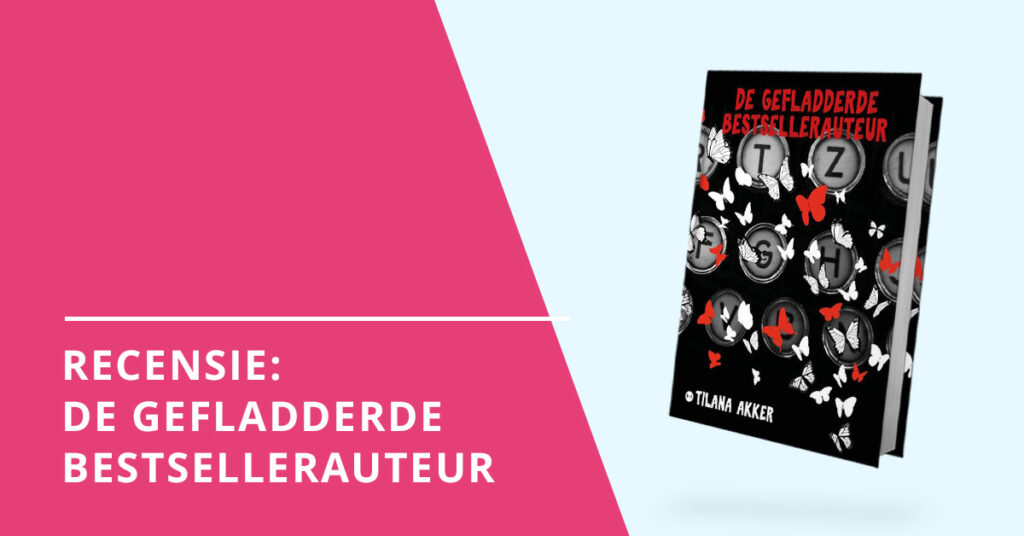 De gefladderde bestsellerauteur recensie banner