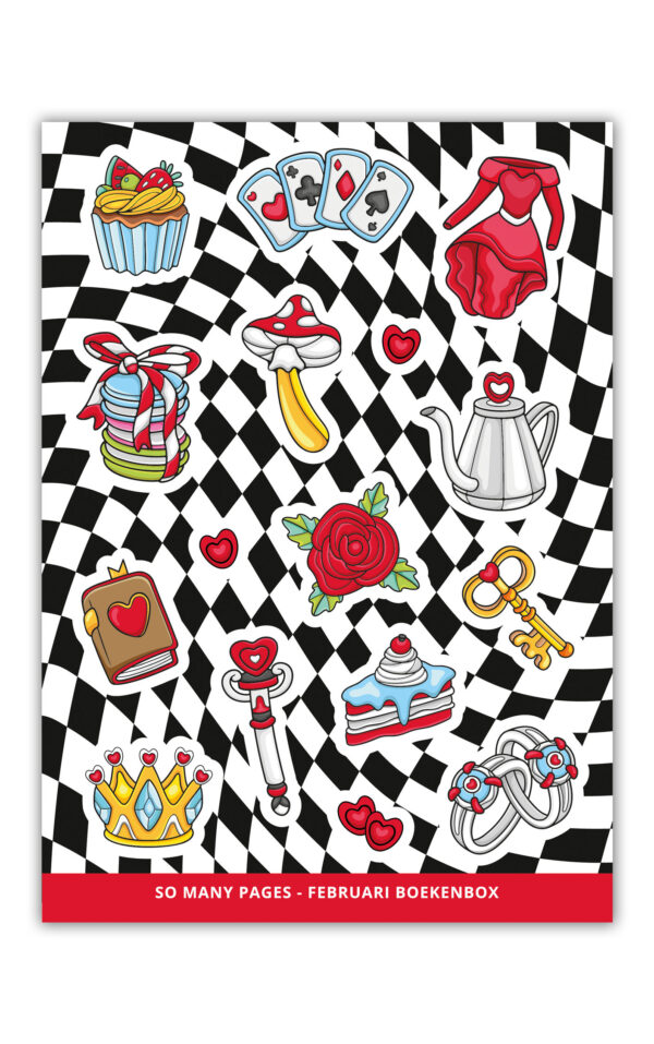 Stickervel 'Harteloos'