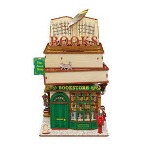Book Nook - Time Bookstore 3D Houten Puzzel