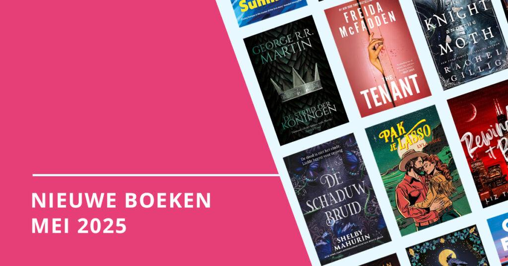 Nieuwe boeken mei 2025 banner