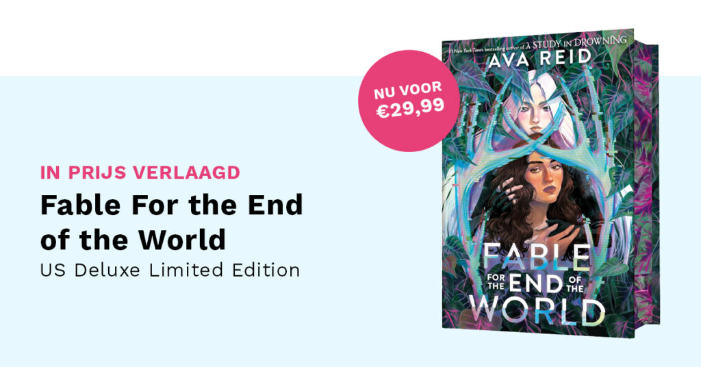 Aanbieding Fable for the end of the world banner