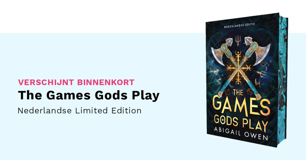 Pre order verschijnt binnenkort The games gods play NL LE