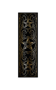 Boekenlegger 'Pentagrammen'