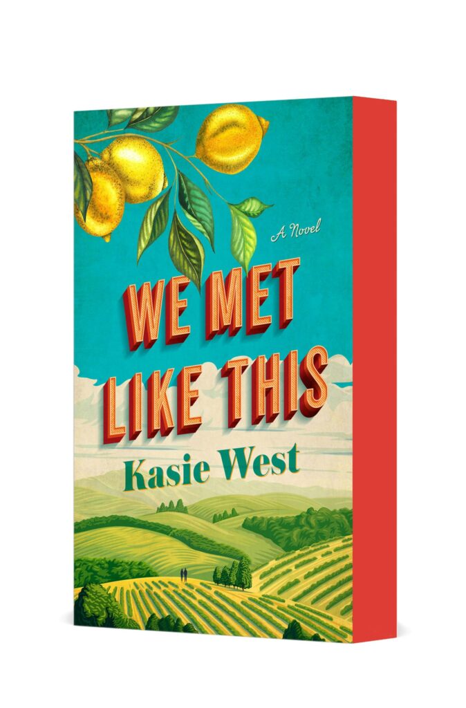 We met like this