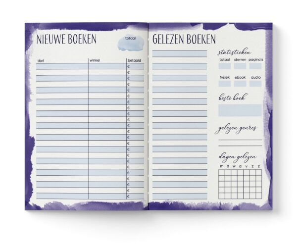 Agenda 'Mijn 2026 vol boeken' - Afbeelding 2