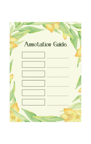 Annotation Guide 'Groen' - 10 velletjes