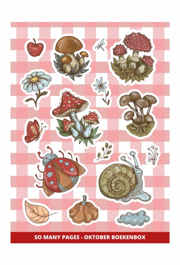Stickervel 'Herfst'
