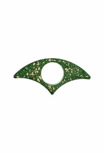 Paginahouder 'Groene glitters'