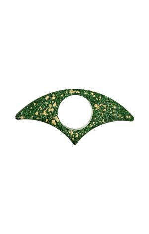 Paginahouder 'Groene glitters'