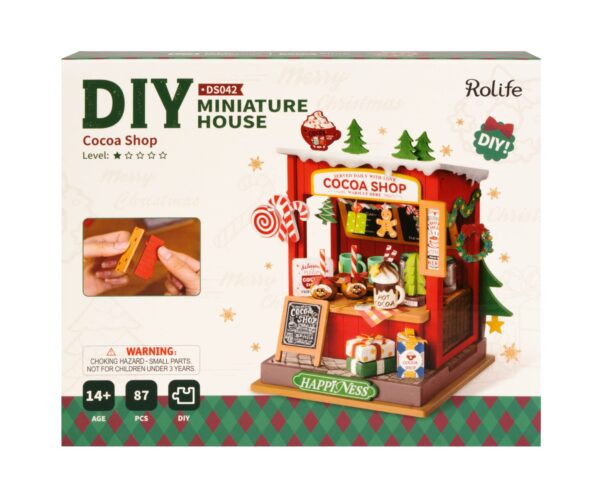 DIY Book Nook Huisje Christmas Cocoa Shop - Afbeelding 2