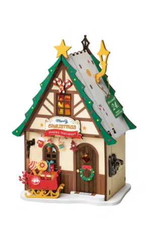 DIY Book Nook Huisje Twinkling Christmas House