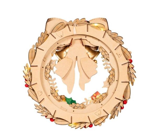 DIY Book Nook Christmas Wreath - Afbeelding 3
