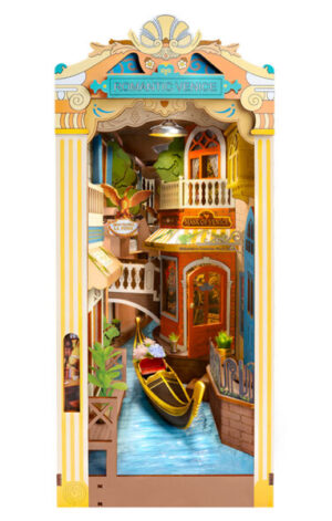 DIY Book Nook & Wonderland Boekensteun Romantic Venice