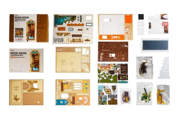 DIY Book Nook & Wonderland Boekensteun Romantic Venice - Afbeelding 4
