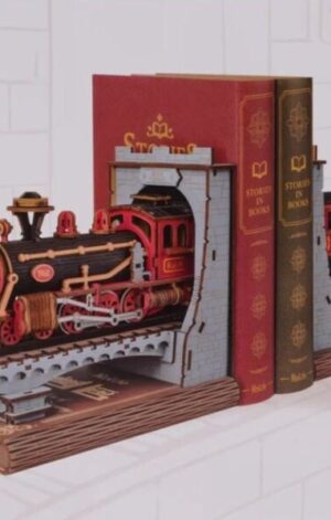 DIY Book Nook & Wonderland Boekensteun, Century Train