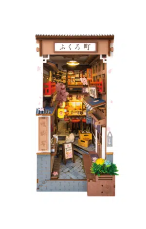 DIY Book Nook Boekensteun Sakura Wine Alley