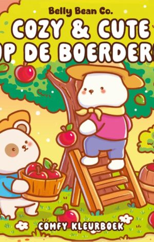 Kleurboek Cozy & cute op de boerderij