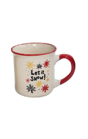 Kerstmok "Let it snow"