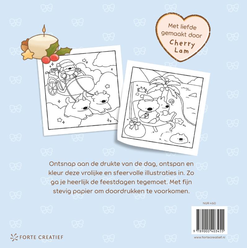 Kleurboek Cozy cheer - Afbeelding 2