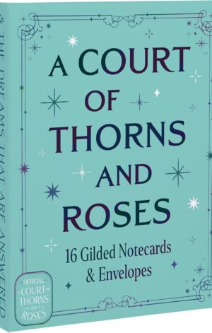 A Court of Thorns and Roses Official Gilded Notecards: 16 Notecards & Envelopes