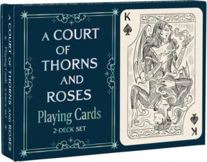 A Court of Thorns and Roses Official Playing Card Set (Night Court Inner Circle): 2-Deck Set