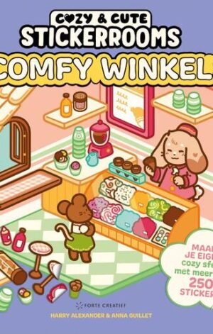 Comfy Winkels Stickerboek - 9789000405114