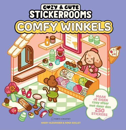 Comfy Winkels Stickerboek - 9789000405114