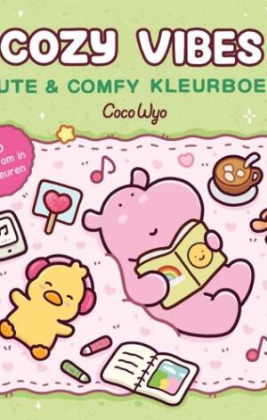 Cozy Vibes Cute & Comfy kleurboek - 9789044771770