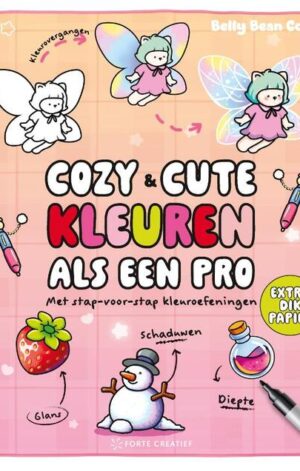 Cozy & cute kleuren als een pro - 9789000405978