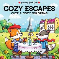 Cozy escapes - Coloring Book Cafe - 9789036651592