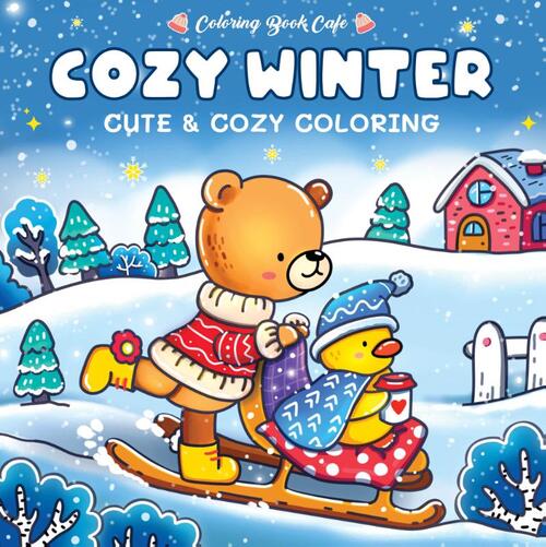 Cozy winter - Coloring Book Cafe - 9789036651554