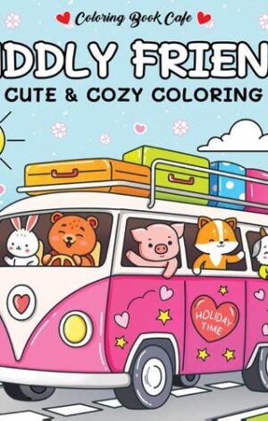 Cuddly friends - Coloring Book Cafe - 9789036651578