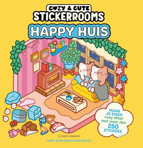 Happy Huis Stickerboek - 9789000405107