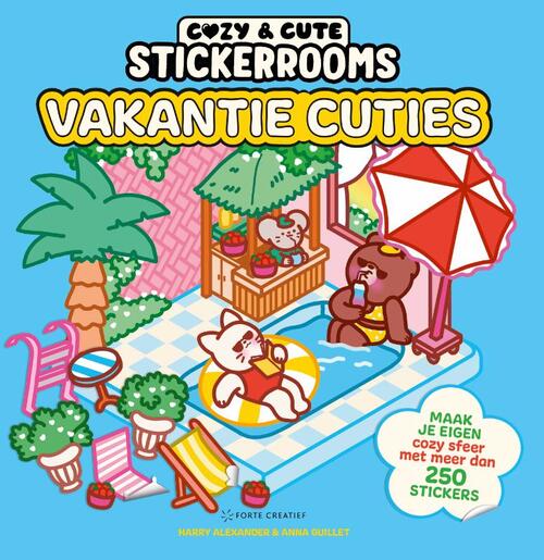 Vakantie Cuties Stickerboek - 9789000405121