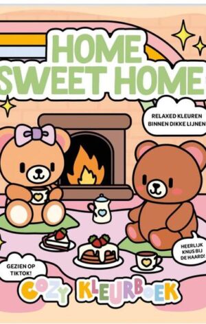 Cozy kleurboek - Home sweet home - 9789464329230