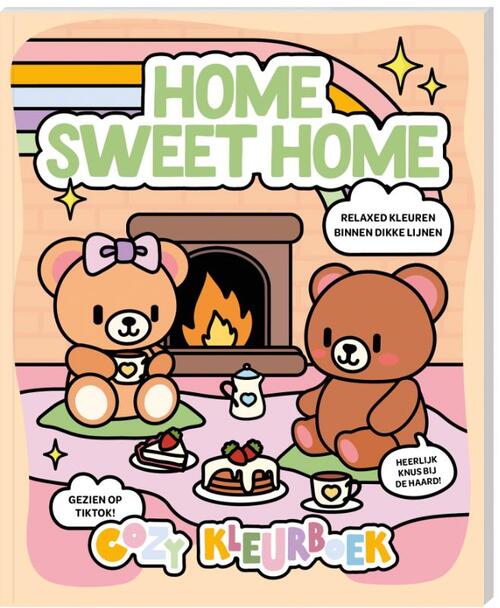 Cozy kleurboek - Home sweet home - 9789464329230