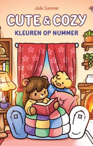 Cute & Cozy kleuren op nummer - 9789044773224