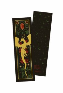 Golden Dragon bookmark - The Dragon's Vault collectie