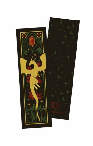 Golden Dragon bookmark - The Dragon's Vault collectie